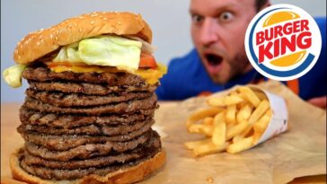 What is burger King's biggest burger?