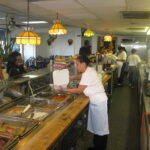 What is cafeteria style dining?