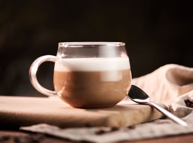 What is coffee with milk called?