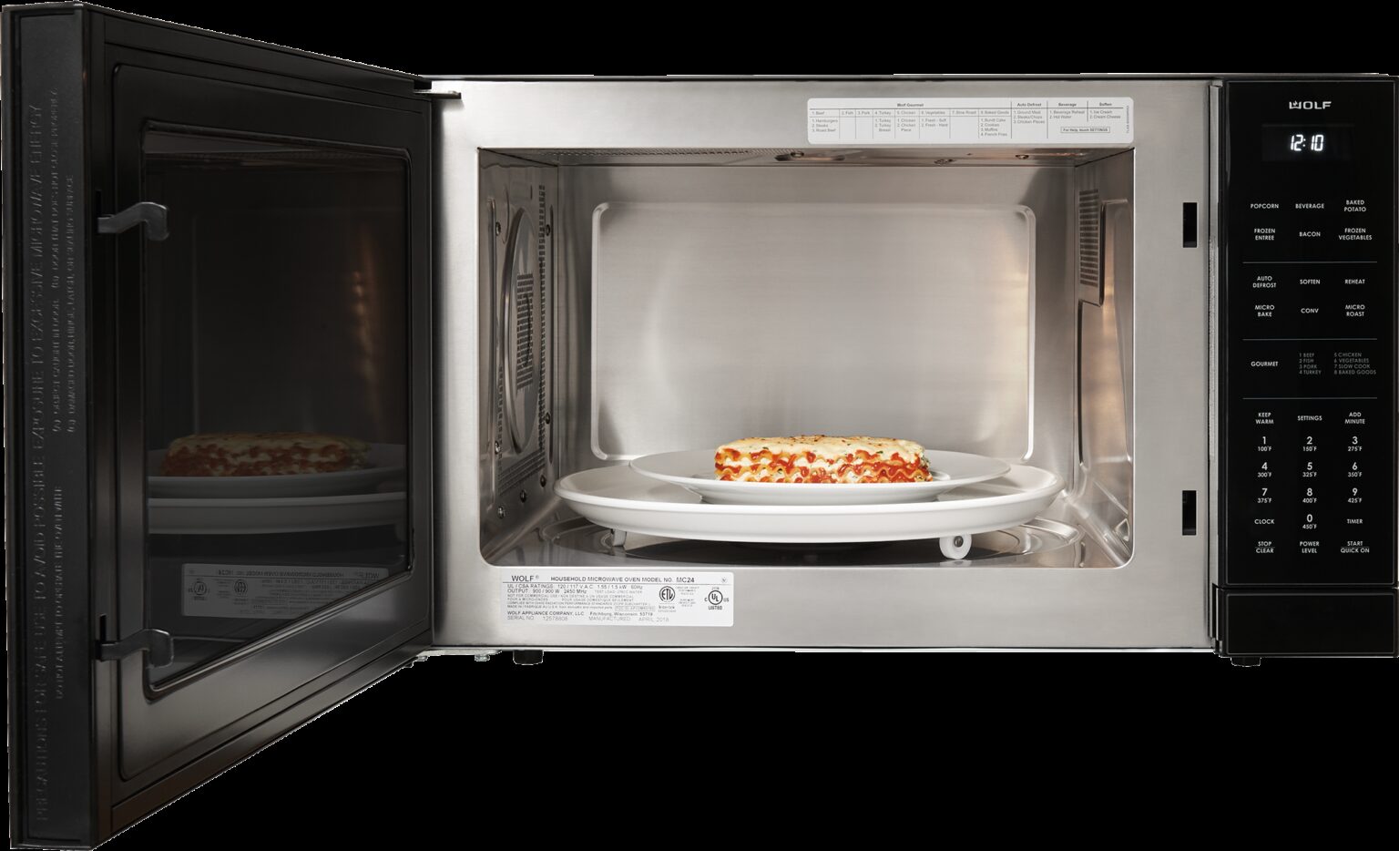 What is convection mode in microwave?