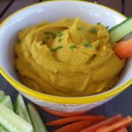 What is healthy to dip carrots in?