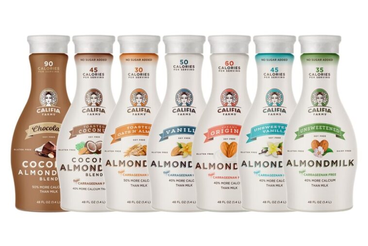 What is in Califia almond milk?