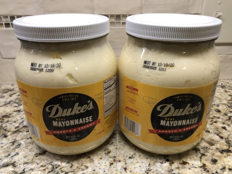 What is in Duke's mayonnaise?