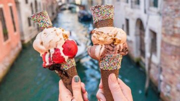 What is in Italian gelato?