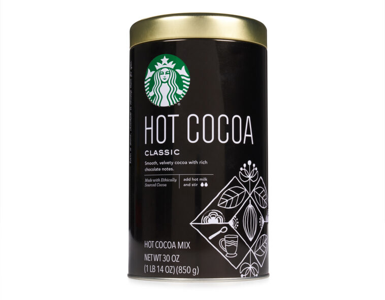 What is in Starbucks hot cocoa mix?