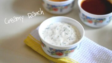 What is in Subway ranch sauce?