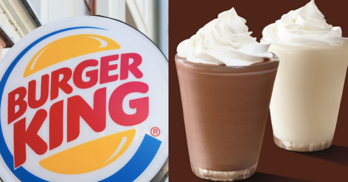 What is in a Burger King shake?