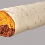 What is in a Taco Bell chili cheese burrito?