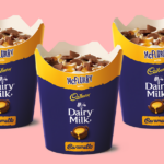 What is in a caramel McFlurry?