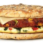 What is in a southwest veggie power sandwich?