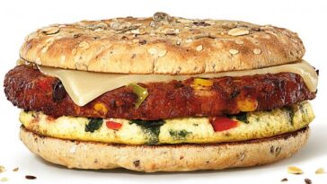 What is in a southwest veggie power sandwich?