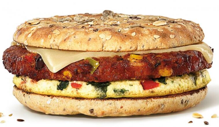 What is in a southwest veggie power sandwich?