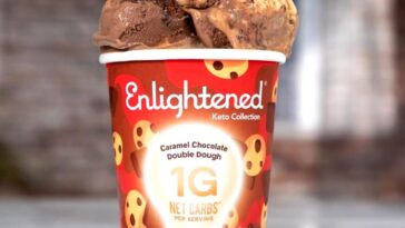 What is in an enlightened ice cream keto?