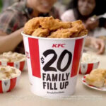 What is in the $20 fill up at KFC?