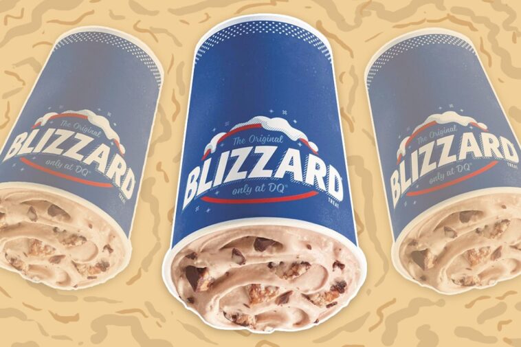 What is in the Snickers Blizzard?