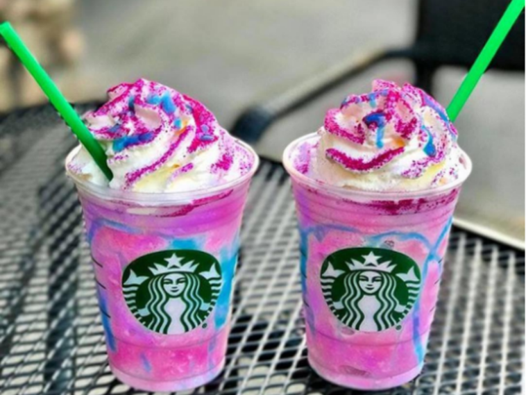 What is in the Unicorn Frappuccino?