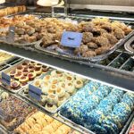 What is in the bakery section of a grocery store?