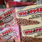 What is in the middle of a Whopper candy?