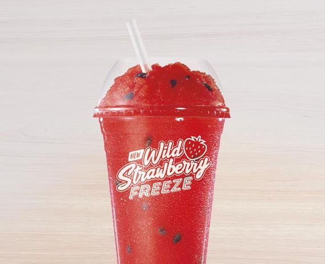 What is in the wild strawberry freeze?