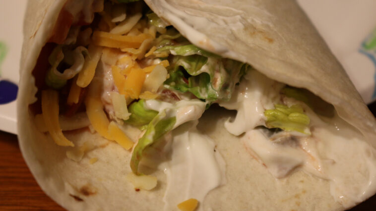 What is inside burrito Supreme?