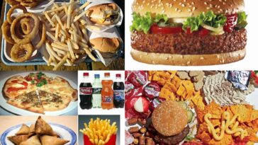 What is junk food examples?