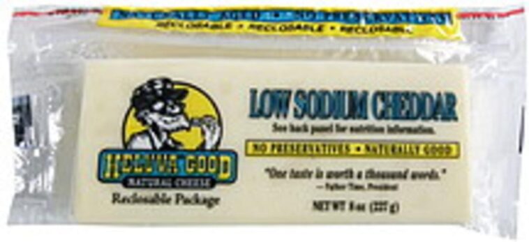 What is low sodium cheese?