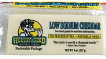 What is low sodium cheese?