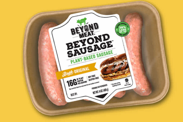 What is meatless bacon made of?