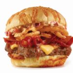 What is on Wendys big bacon cheddar burger?