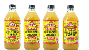 What is organic apple cider vinegar with mother used for?