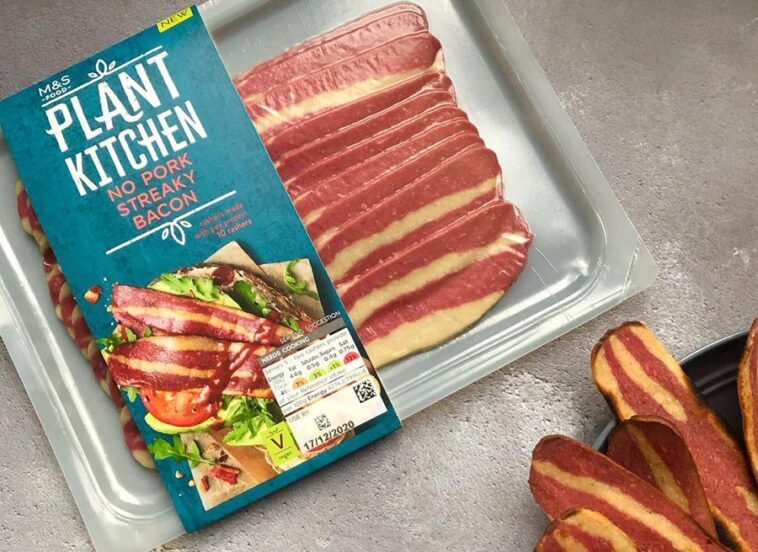 What is plant-based Bacon made of?