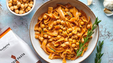 What is protein pasta made from?