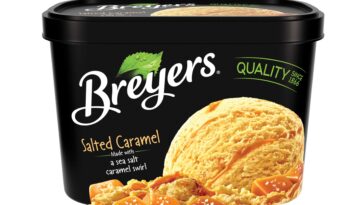 What is the 4th flavor of ice cream?