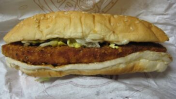 What is the BK Original Chicken Sandwich made of?