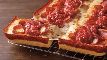 What is the Detroit-style pizza from Pizza Hut?