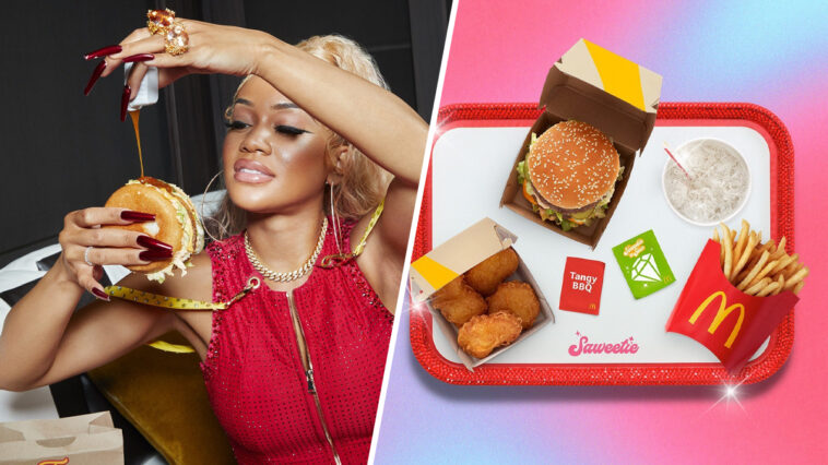 What is the Saweetie meal at McDonalds?
