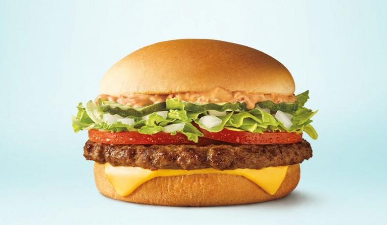 What is the Sonic crave cheeseburger?
