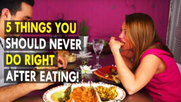 What is the best thing to do after eating?