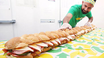 What is the biggest sandwich at Subway?