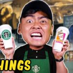What is the cheapest thing at Starbucks?