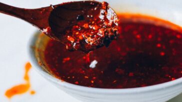 What is the chili oil in Chinese restaurants?