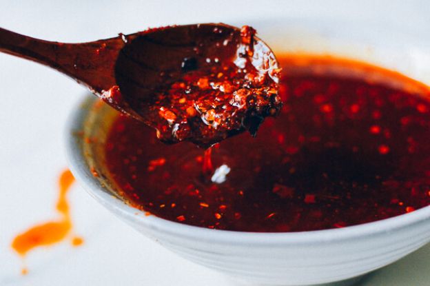 What is the chili oil in Chinese restaurants?