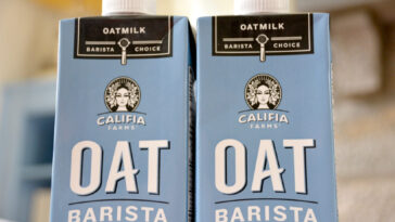 What is the difference between Califia oat milk and barista blend?