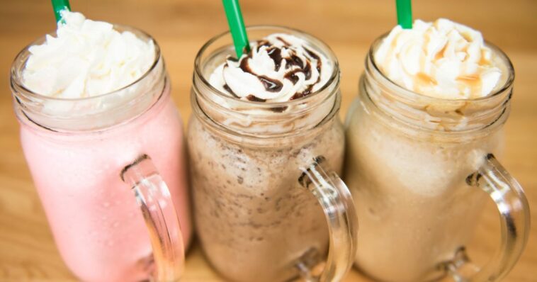 What is the difference between creme frappuccino and coffee frappuccino?