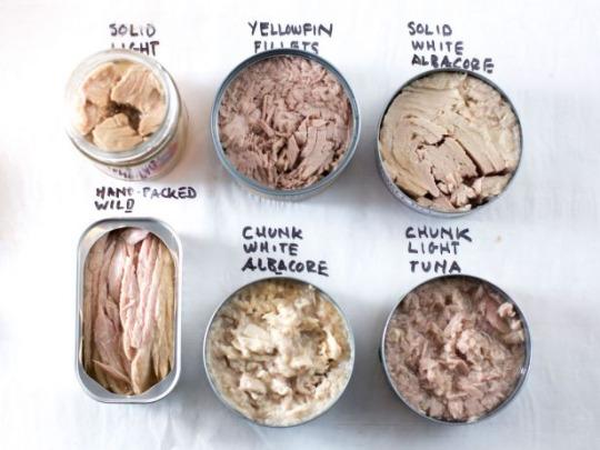 What is the difference between solid tuna and chunk tuna?
