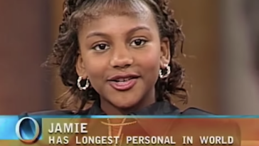 What is the girl with 1000 letters in her name?