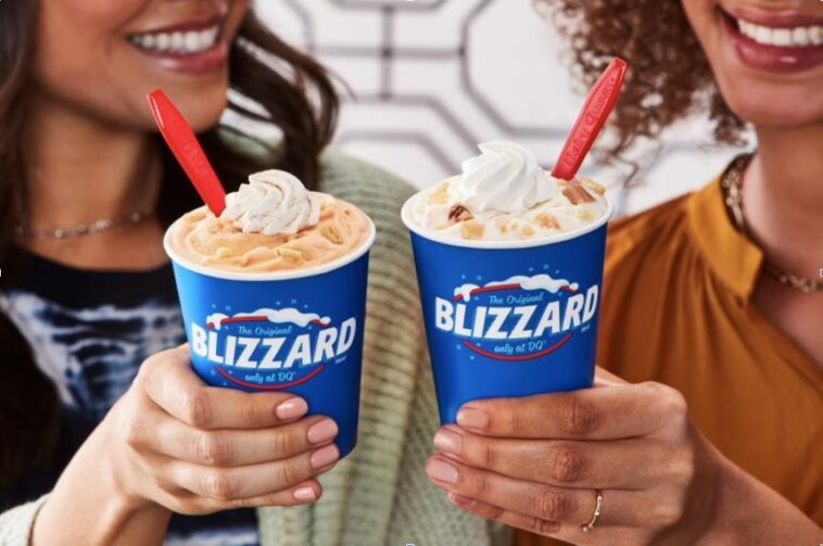What is the healthiest Blizzard from Dairy Queen?