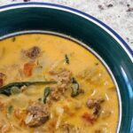 What is the healthiest soup at Olive Garden?