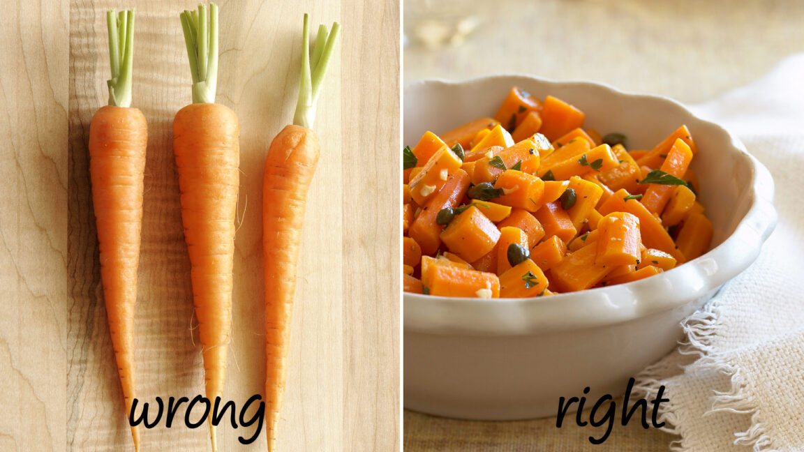 How do you make raw carrots taste good?