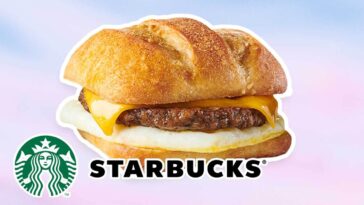 What is the impossible breakfast sandwich at Starbucks made out of?
